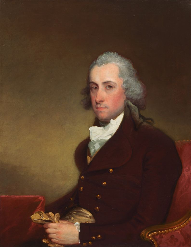 Portrait of Stephen Van Rensselaer III, New York landowner and politician featured on Colonial Lords page